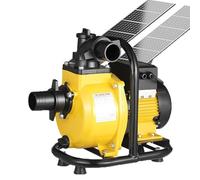 Solar Water Pump, High Flow 400W/750W/800W DC Pump for Irrigation, Drainage, Gardens, Aquaculture, Variable Frequency Solar Powered Water Pump