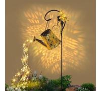 Solar Watering Can Lights, Solar Fairy Lights Outdoor Decor