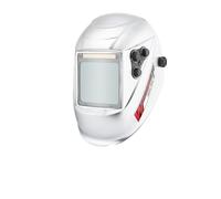 Solar Welding Mask Helmet Safety Auto Darkening Adjustable Range Electric Welder Lens for Machine(POP 3 Silver Q109)
