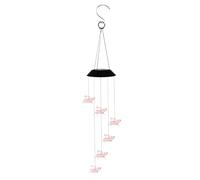 Solar Wind Chimes For Outside - Color Changing LED Solar Decor | Automatic Garden Hanging Accessories | Outdoor Solar-Powered Light Bell For Porch Entryway Garden Shop Offices Classroom