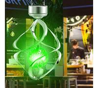 Solar Wind Solar Light Spiral Spinner, LED Color Changing Windchime, Waterproof Outdoor Decorative Lights for Garden, Patio, Party, Yard, Window Decorations