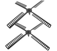 Solar Windmill Lighthouse Accessories - 2Pcs Durable Plastic Garden Windmill Spinners for Outdoor Decoration Waterproof Resin with Rotating Dutch