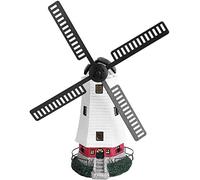 Solar Windmill, Lighthouse Rotating Windmill Lighting for Garden Lighting and Decorating, 32 * 18.5cm