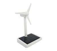Solar Windmill Model Desk Home Decoration Kids Science Toy Solar Film Testing Equipment Tool Desktop Turbines