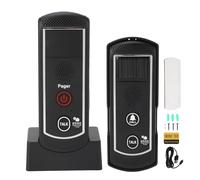 Solar Wireless Intercom Door Bell 2000m Long Distance for Wider Coverage Solar Battery Powered 16 Channels 3 Levels Volume IP44