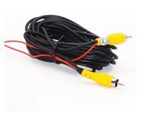 Solar Wireless Reversing Backup Car Rear View Camera 12IR Night Vision Reversing Automatic Parking Monitor CCD IP68 Waterproof Wi Gree HD Image(6m RCA Cable)