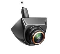Solar Wireless Reversing Camera 170° Wide Angle Fisheye Lens Night Vision Vehicle Rear View Camera 1080P AHD CVBS Car Reverse(Black-CVBS-AH D1080P)