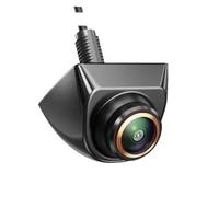 Solar Wireless Reversing Camera 170° Wide Angle Fisheye Lens Night Vision Vehicle Rear View Camera 1080P AHD CVBS Car Reverse(Black-AHD1080 P)