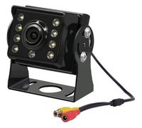 Solar Wireless Reversing Camera Camera Car Tachograph Single 8LED Reverse Infrared HD With Light Perforated Rear Image 5 Pin Backup Reversing