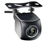 Solar Wireless Reversing Camera For Android DVR Car Mirror Dash Cam Black 1080P AHD Camera 2.5mm 4Pin Rear View Monitor Front View Backup(B)