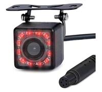 Solar Wireless Reversing Camera Front View Camera Backup Reset Car Dashcam 5 Pin Rear Redlight HD Night Vision Waterproof Wi Angle Front And Parking Cameras Monitor(12)