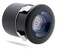 Solar Wireless Reversing Front View Camera Backup 18.5mm Round Reverse 4-Pin Car Rear With Starlight Night Vision Full Wave Lens