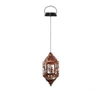 Solar Wrought Iron Garden Light 60cm Weather-Resistant