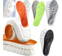 Solara Pickleball Insoles for Women Men, Steppers Insoles, 4D Comfort Breathable Shock Absorption Cloud Cushion Memory Foam Inserts(Mix*4,39)