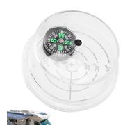 solarAngle Guide Meter - Clear Waterproof Sun Tracker Device with Built In Compass, Portable solarPanel Alignment Tool | Outdoor solarEnergy Optimization Accessory, Panel Positioning Efficiency Boo