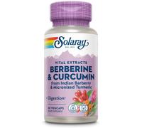 Solaray Berberine & Curcumin 600 mg 60 Vegetable Capsules
