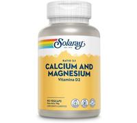 Solaray Calcium and Magnesium 90 Vegetable Capsules