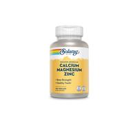 Solaray Calcium Magnesium Zinc, Strong Bones & Teeth, Heart, Nerve & Immune Function Support
