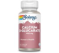 Solaray D-glucarate Calcium 400mgr 60 Units White