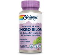 Solaray Ginkgo Biloba 60 mg 60 Capsules
