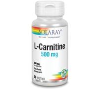 Solaray L Carnitine 500mg 30 Capsules