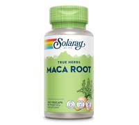 Solaray Maca Root Supplement for Women and Men - 100 Vegan Capsules | High Strength Peruvian Macaroot Extract, 3+ Month Supply, Lab Verified, Magnesium Stearate Free