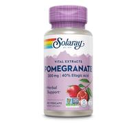 Solaray Pomegranate Extract, 200 mg per Capsule, Contains 80 mg (40%) ellagic Acid, 60 Capsules, Vegan, Laboratory-Tested, Without Genetic Engineering, Dietary Supplement with Pomegranate/Pomegranate