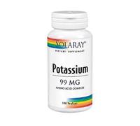 Solaray Potassium, 99 mg, 100 Caps (Pack of 1)