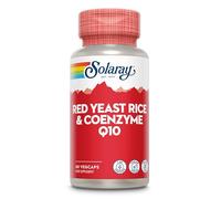 Solaray Red Yeast Rice & CoQ10, 60 Vegan Capsules