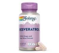Solaray Resveratrol Complex, 60 Vegan Capsules, Powerful Polyphenol Blend