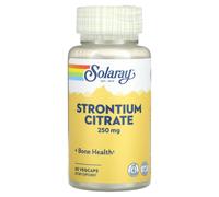 Solaray, Strontium Citrate, 250 mg, 60 Vegcaps