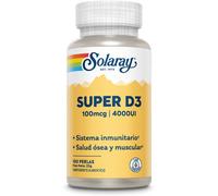 Solaray Super D3 4000 IU 100 Pearls