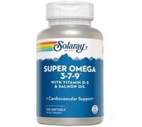 Solaray Super Omega 3,7 and 9 120 Pearls