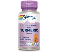 Solaray Super Capsules Turmeric 30 Units White,Purple