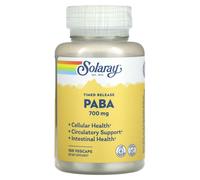 Solaray, Timed Release PABA, 700 mg, 100 VegCaps
