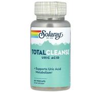 SOLARAY Total Cleanse, Uric Acid, 60 VEGETARIAN Capsules, Detox, Free P&P