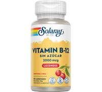 Solaray Vitamin B12 2000 mcg 90 Tablets