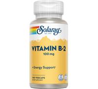 Solaray Vitamin B2 100mgr 100 Units White