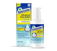 Solarcaine Advanced Cooling Hydrogel with Hypochlorous Acid, 6 oz Gel - Cooling After-Sun & Burn Gel | Soothes Discomfort, Itch & Redness - Sting-Free, Alcohol-Free, For Body & Face