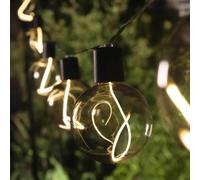 SolarCentre® Ballon USB Solar Outdoor Festoon Lights - Set of 20 - Powered by Leaf