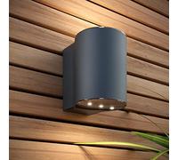 SolarCentre® Belgravia Outdoor Solar Powered Up and Down Wall Light