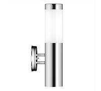 SolarCentre® Canterbury DualWhite USB Solar Powered Outdoor Wall Light Silver