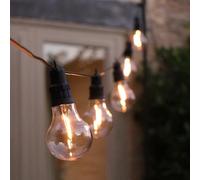SolarCentre® Edinburgh USB Solar Powered Outdoor Festoon Lights (Set of 20)