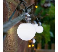 SolarCentre® Elan Outdoor Garden Solar Powered Festoon String Lanterns - 20 LEDs