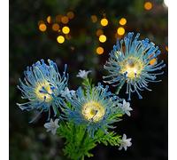 SolarCentre® Florin Outdoor Solar Flower Lights - Blue