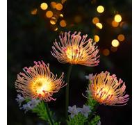SolarCentre® Florin Outdoor Solar Flower Lights - Pink