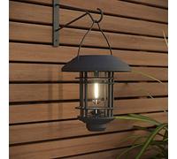 SolarCentre® Hadleigh Bronze Outdoor Solar Powered Hanging Solar Wall Light