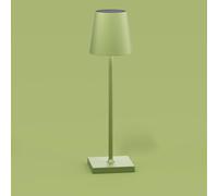 SolarCentre® Jour Indoor and Outdoor USB Chargeable Solar Powered Table Lamp (Pale Green)