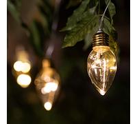 SolarCentre, Multi Lumify USB Chargeable Outdoor Solar Powered Candle Bulb Lights - 20 Bulbs