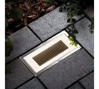 SolarCentre® Onyx Outdoor Premium DualWhite Solar Powered Brick Driveway Light